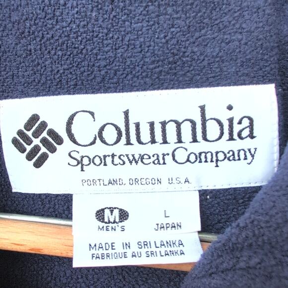VTG Columbia Detachable Fleece Liner Heavyweight Winter Coat Men's Med - Picture 3 of 11